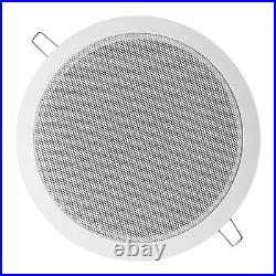 40 Rockville CCL6T White 70V 6 Commercial Ceiling Speakers 4 Restaurant/Office