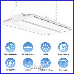 400W LED Linear High Bay Light Commercial Warehouse Garage Ceiling Fixture Whtie