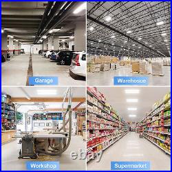 400W LED Linear High Bay Light Commercial Warehouse Garage Ceiling Fixture Whtie