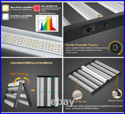 450W Foldable Led Bar Grow Lights Full Spectrum Commercial Greenhouse Plant Lamp