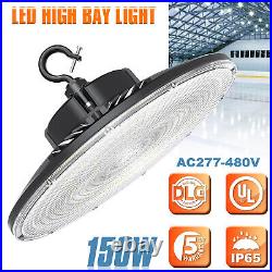 480V High Bay Lights 150W LED Fixture UFO Commercial Industrial Warehouse Lights