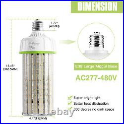 480Volt Commercial LED Corn Light 250W Industrial Warehouse Highbay Lamp 36500LM