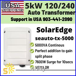 48V 5000W ES 120v 240V Solar Inverter 450V 100A Split Phase Kit + Transformer