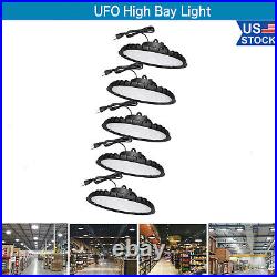 5 Pack 100W UFO Led High Bay Light Commercial Industrial Warehouse Factory Light