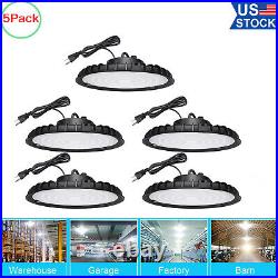 5 Pack 300W UFO Led High Bay Light Warehouse Industrial Commercial Shop Light