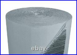 500 sqft Commercial Carport White Reflective Foam Core 1/8' Insulation Barrier