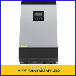 5KVA MPPT Off-Grid Pure Sine Wave Solar Inverter 87A AC Charger Multi-Function