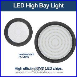 5Pack 200W UFO Led High Bay Light Warehouse Commercial Industrial Factory Light