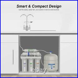 5Stage Standard Undersink Reverse Osmosis RO System Drinking Water Filter 100GPD