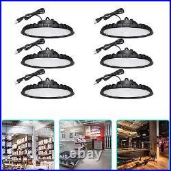 6 Pack 200W UFO Led High Bay Light Commercial Industrial Factory Warehouse Light