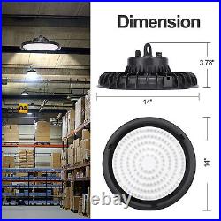 6 Pack 300W UFO Led High Bay Light Factory Commercial Warehouse Industrial Light