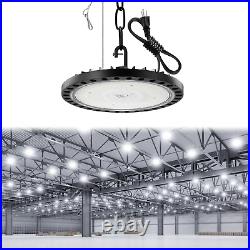 6 Pack 300W UFO Led High Bay Light Factory Warehouse Commercial Led Shop Lights