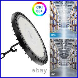 6 Pack 300W UFO Led High Bay Light Factory Warehouse Commercial Led Shop Lights