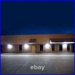 60W LED Slim Wall Pack Light Outdoor Commercial Area Security Light 5000K 4Packs