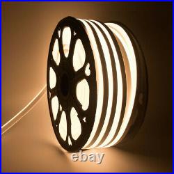 65ft LED Neon Rope Light Strip Waterproof Room Party Commercial Sign Lighting