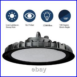 6Pack 100W UFO Led High Bay Light Commercial Warehouse Industrial Led Shop Light