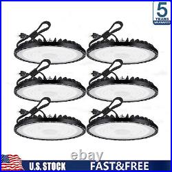 6Pack 200W UFO Led High Bay Light Commercial Industrial Warehouse Led Shop Light