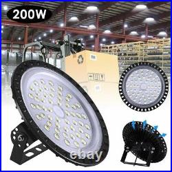 6x 200W UFO LED High Bay Light Shop Lights Warehouse Commercial Lighting LampS
