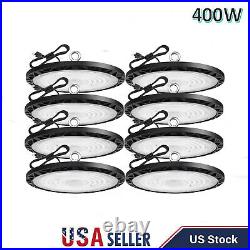 8 Pack 400W UFO Led High Bay Light Commercial Industrial Warehouse Light Fixture