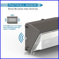 8 Pack LED Wall Pack Light 120W Commercial Industrial Outdoor Security Fixture