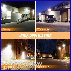 8Pack 150W Led Wall Pack Light Dusk to Dawn Commercial Outdoor Security Lighting