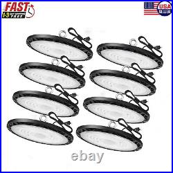 8Pack 200W UFO Led High Bay Light Commercial Industrial Warehouse Led Shop Light