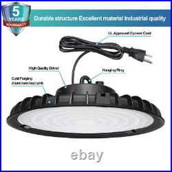 8Pack 300W UFO Led High Bay Light 300 Watts Factory Commercial Garage Gym Light