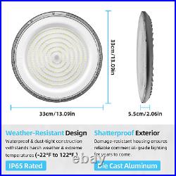 8Pcs 500W UFO Led High Bay Light Commercial Industrial Warehouse Garage Light