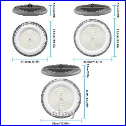 8Pcs 500W UFO Led High Bay Light Commercial Industrial Warehouse Garage Light