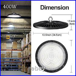 8Pcs UFO Led High Bay Light 400W Industrial Commercial Warehouse Light Fixtures