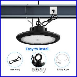 8X 150W UFO High Bay Light Dimmable Commercial Factory Warehouse LED Shop Light