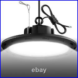 8X 150W UFO High Bay Light Dimmable Commercial Factory Warehouse LED Shop Light