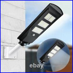 900000LM Commercial Solar Street Light 576 LED Outdoor Dusk-Dawn Road Lamp+Pole