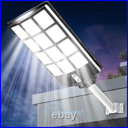 990000000000LM 1600W Dusk to Dawn Commercial Solar Street Light IP67 Road Lamp