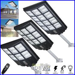 99000000000LM Commercial Solar Street Light Outdoor Road Lamp Waterproof with Pole