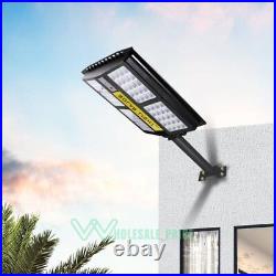 99000000000LM Solar Commercial Street Light Outdoor Security Road Lamp with Pole