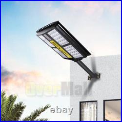 9900000000LM 1500W Commercial LED Solar Street Light Dusk to Dawn Road Lamp+Pole