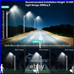 9900000000LM 1600W Commercial Solar Street Lights Outdoor Super Bright Road Lamp