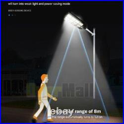 9900000000LM Commercial Solar Street Light Dusk Dawn Security Flood Light withPole
