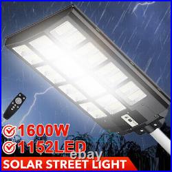 9900000000LM Commercial Solar Street Light IP67 Waterproof Garden Motion Sensor