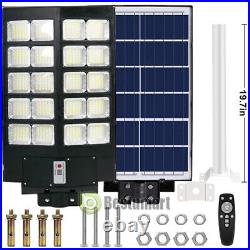 9900000000LM Commercial Solar Street Lights LED IP66 Dusk to Dawn Road Lamp+Pole