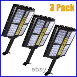 990000000LM Solar Street Light Commercial Outdoor IP67 Security Road Lamp + Pole