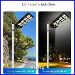 99000000LM 1600W Outdoor Commercial LED Solar Street Light Parking Lot Road Lamp