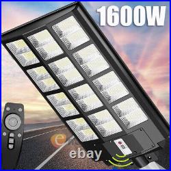 99000000LM LED Solar Wall Light Commercial Dusk To Dawn Outdoor Road Street Lamp