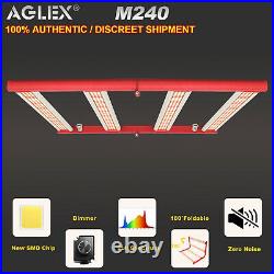 AGLEX 240W LED Grow Light Full Spectrum 4Bars for Indoor Plants Commercial