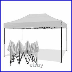 AMERICAN PHOENIX 10x15 Ft White Pop Up Canopy Tent Portable Commercial Instant