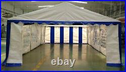AMERICAN PHOENIX Party Tent 16x32 Heavy Duty Blue Commercial Fair Large Canopy