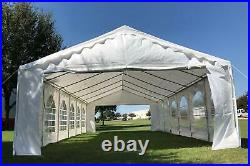 AMERICAN PHOENIX Party Tent 40x20 Heavy Duty Large White Roof Commercial Fair