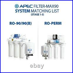 APEC US MADE 90 GPD Complete Replacement Water Filter For RO System FILTER-MAX90