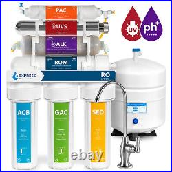 Alkaline Ultraviolet Reverse Osmosis Filtration System RO UV Alkaline 100 GDP